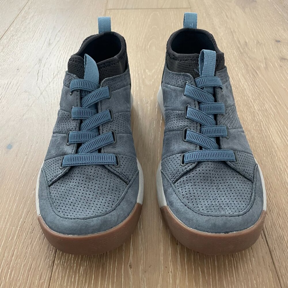L.L. Bean Shoes Women 7.5 Hiking Blue Vista Slip On Hikers Low Soft Navy 508519 - Picture 5 of 12